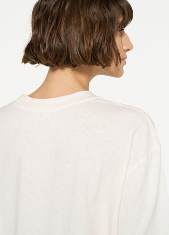 perfect tee linen | ecru