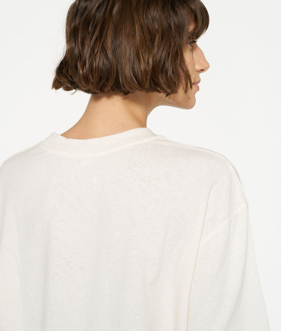 perfect tee linen | ecru