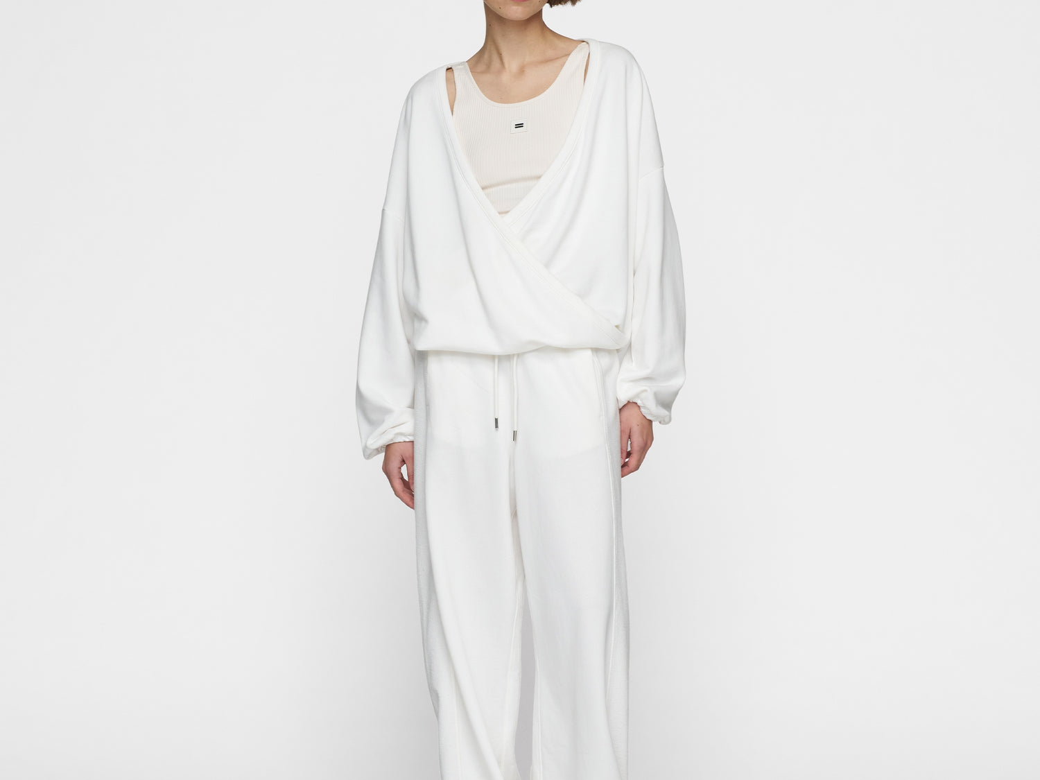 western jogger | ecru