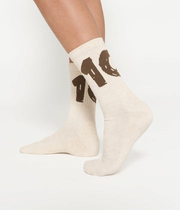 socks long 10 | soft white melee