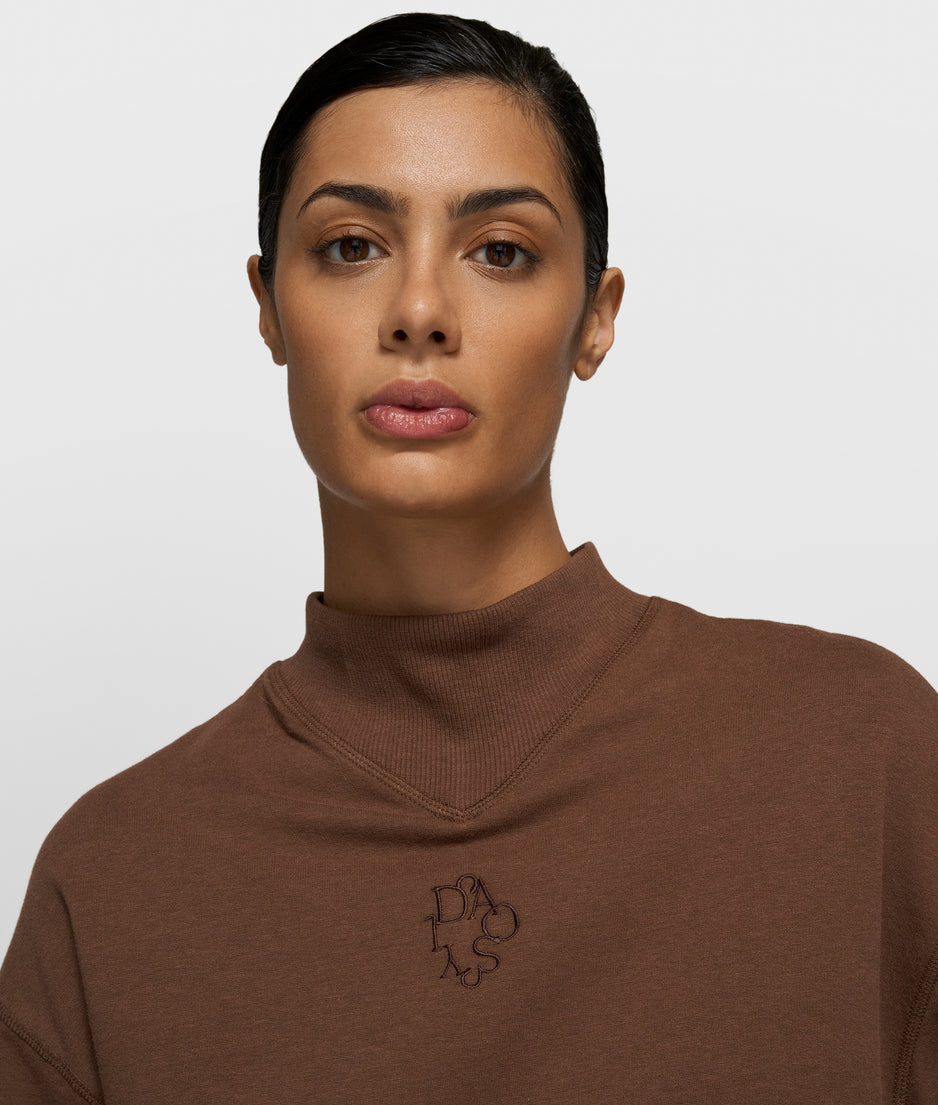 petit sweater curly 10 | dark truffle