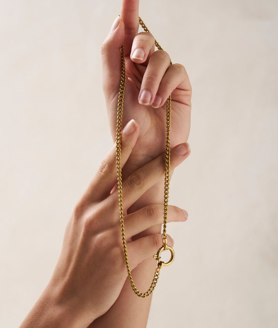 chain necklace | gold