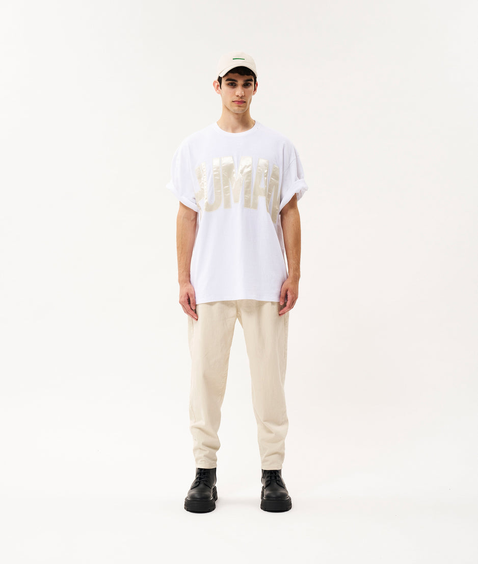 Andy heavy jersey tee | white