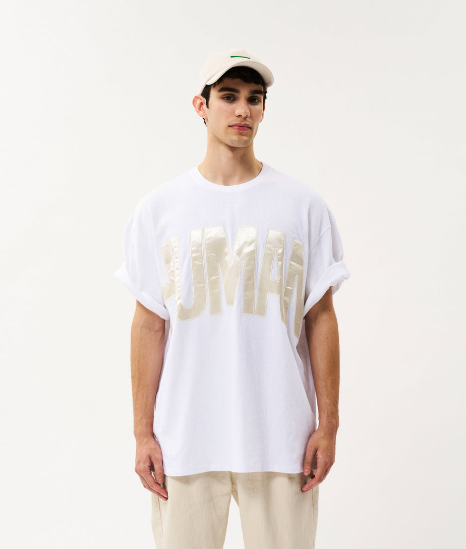 Andy heavy jersey tee | white