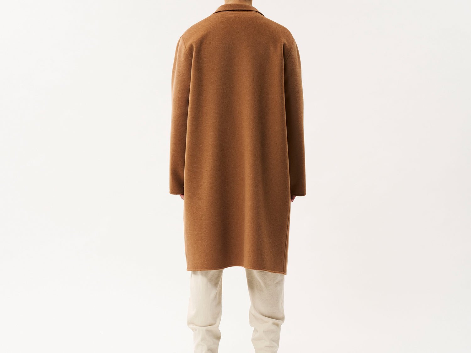 Brighton soft wool coat | camel