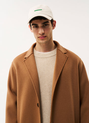 Brighton soft wool coat | camel