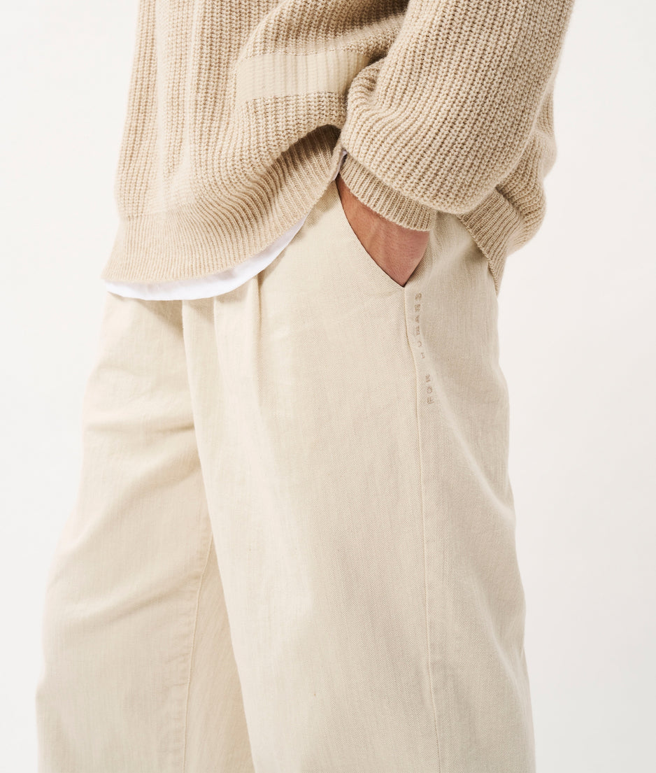 Dakota cotton twill pants | dust