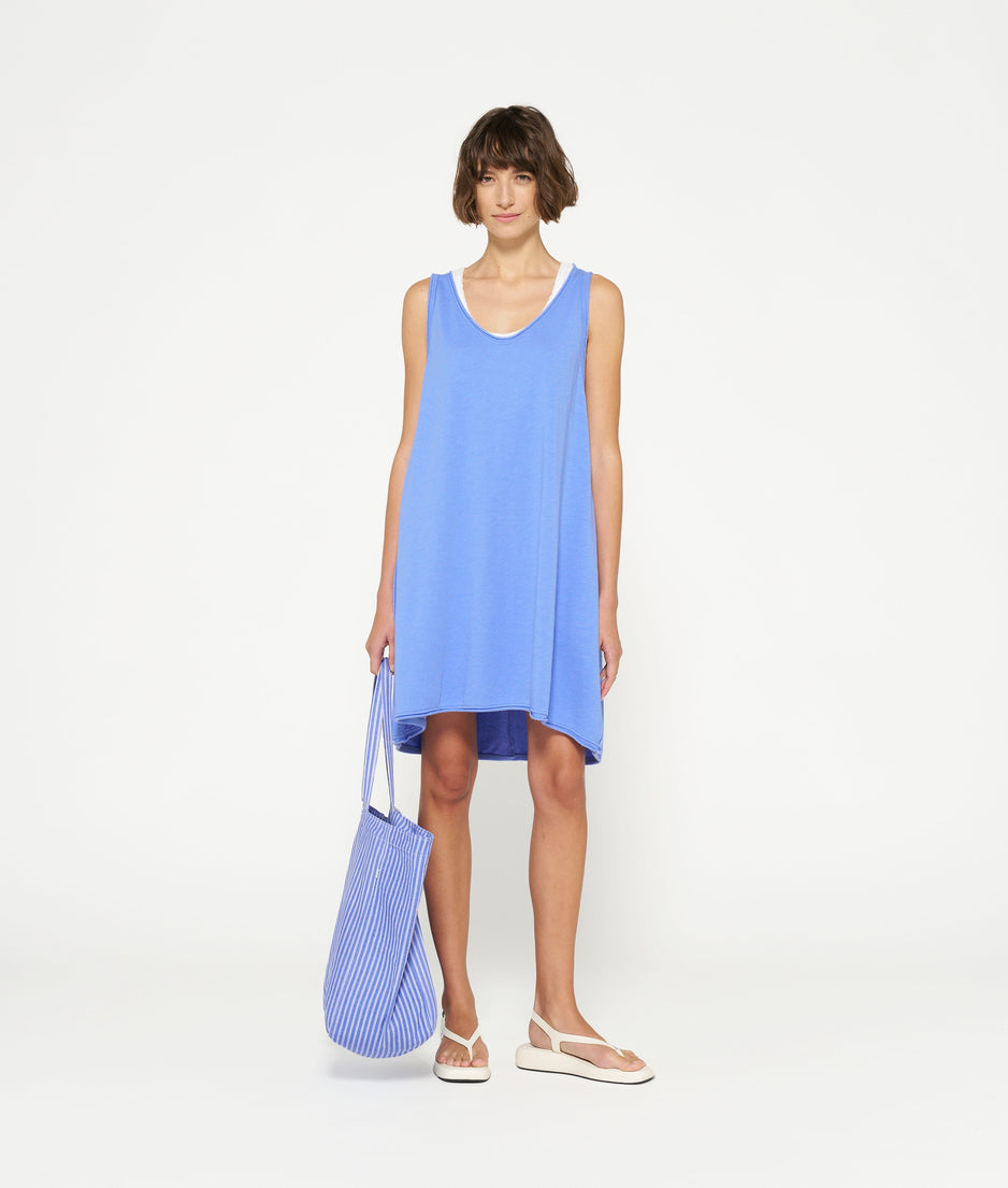 beach dress | blue bell