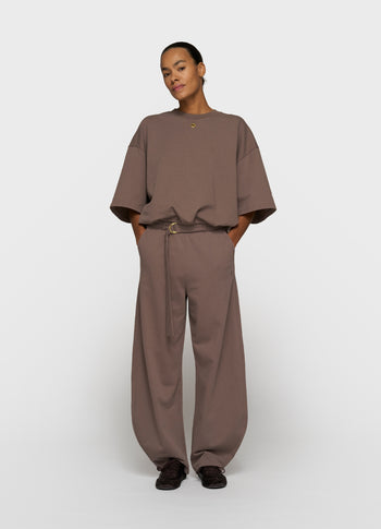 banana pants fleece | moonrock