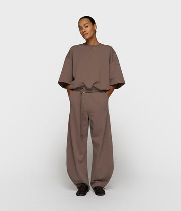 banana pants fleece | moonrock