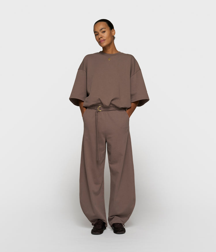 banana pants fleece | moonrock