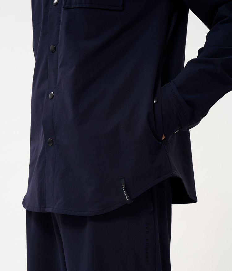 Khai overshirt | dark blue