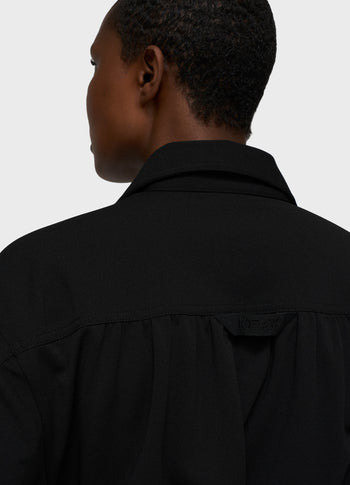 The Boardroom Tunic | black