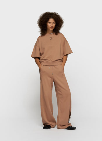 short sleeve sweater | fudge