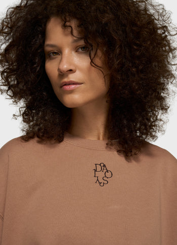 short sleeve sweater | fudge