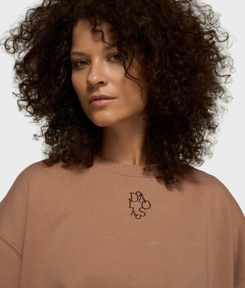 short sleeve sweater | fudge