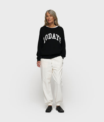 mid jogger 10 | ecru
