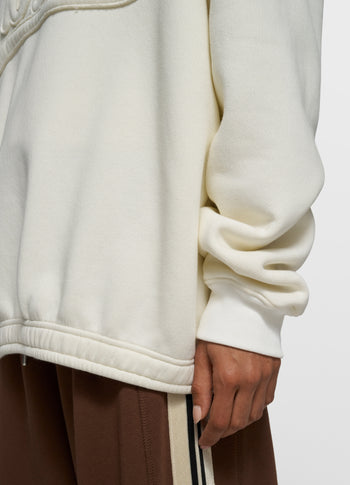 statement sweater | pearl