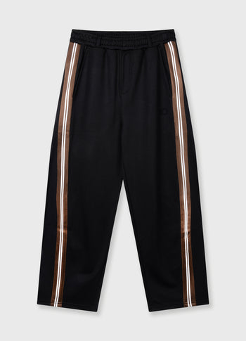 barrel track pants | black