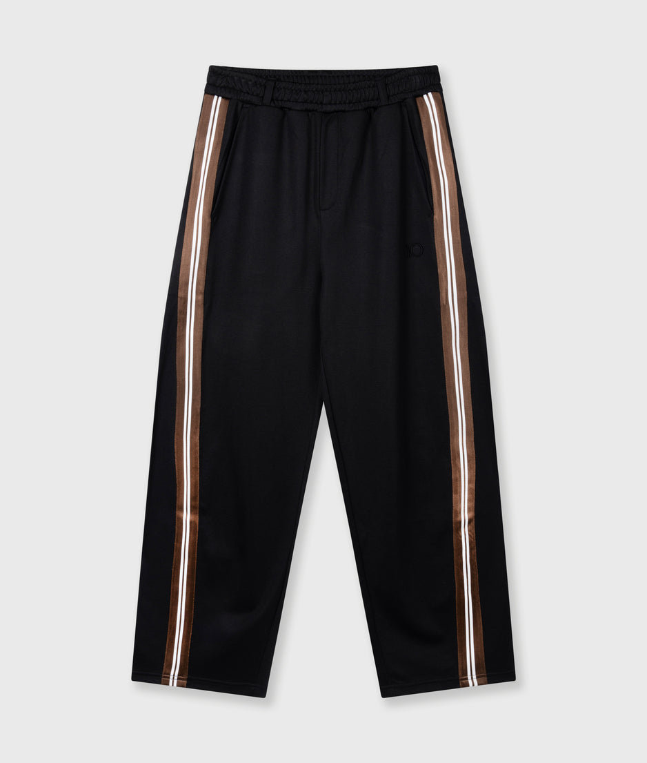 barrel track pants | black