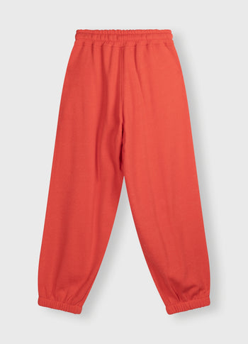 favourite jogger | poppy red