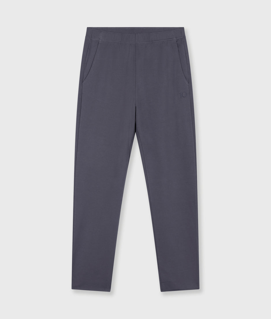 silent chique slim jogger | steel blue