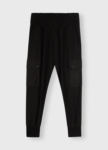 cargo pants | black