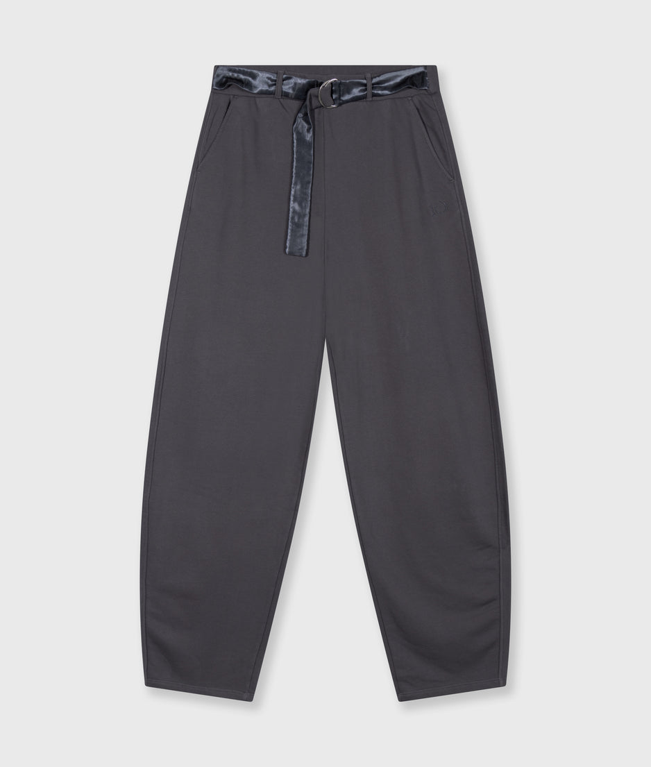 banana broek fleece | steel blue