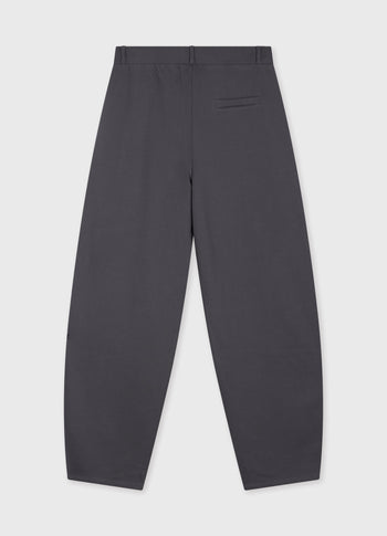 banana broek fleece | steel blue