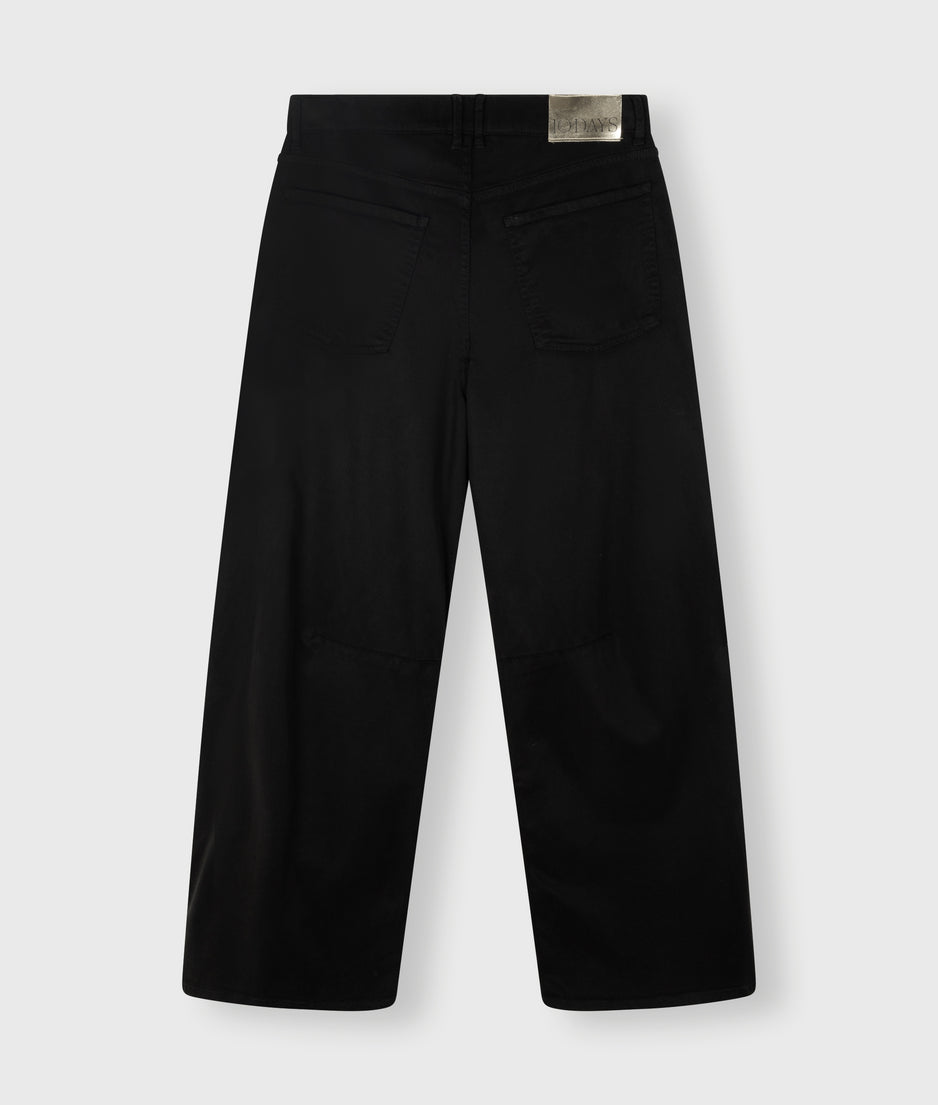 horse riding pants tencel | black
