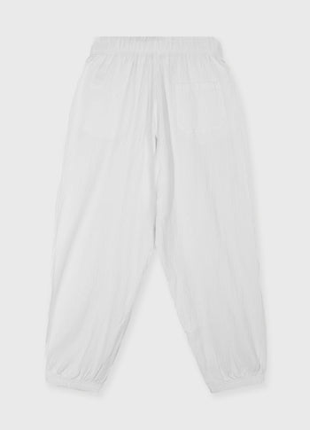 cropped easy jogger | ecru