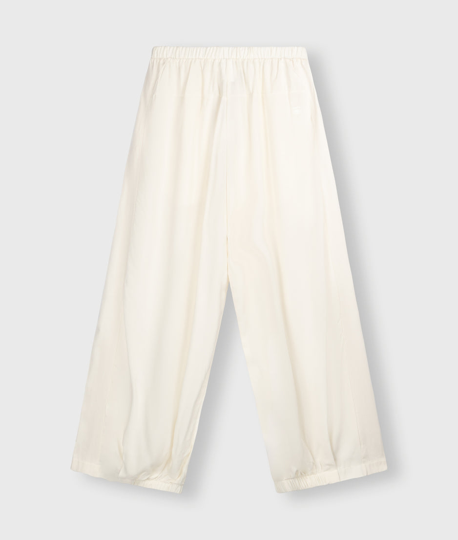 flowy viscose pants | ecru