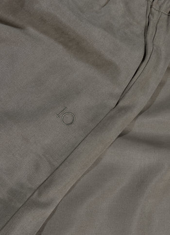 banana pants lyocell | dark fog