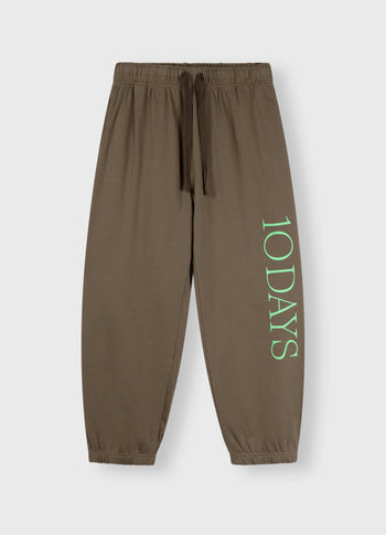 Bar jogger fleece | dark moss