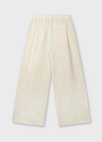 flowy pants linen | soft vanilla