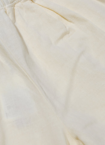 flowy pants linen | soft vanilla