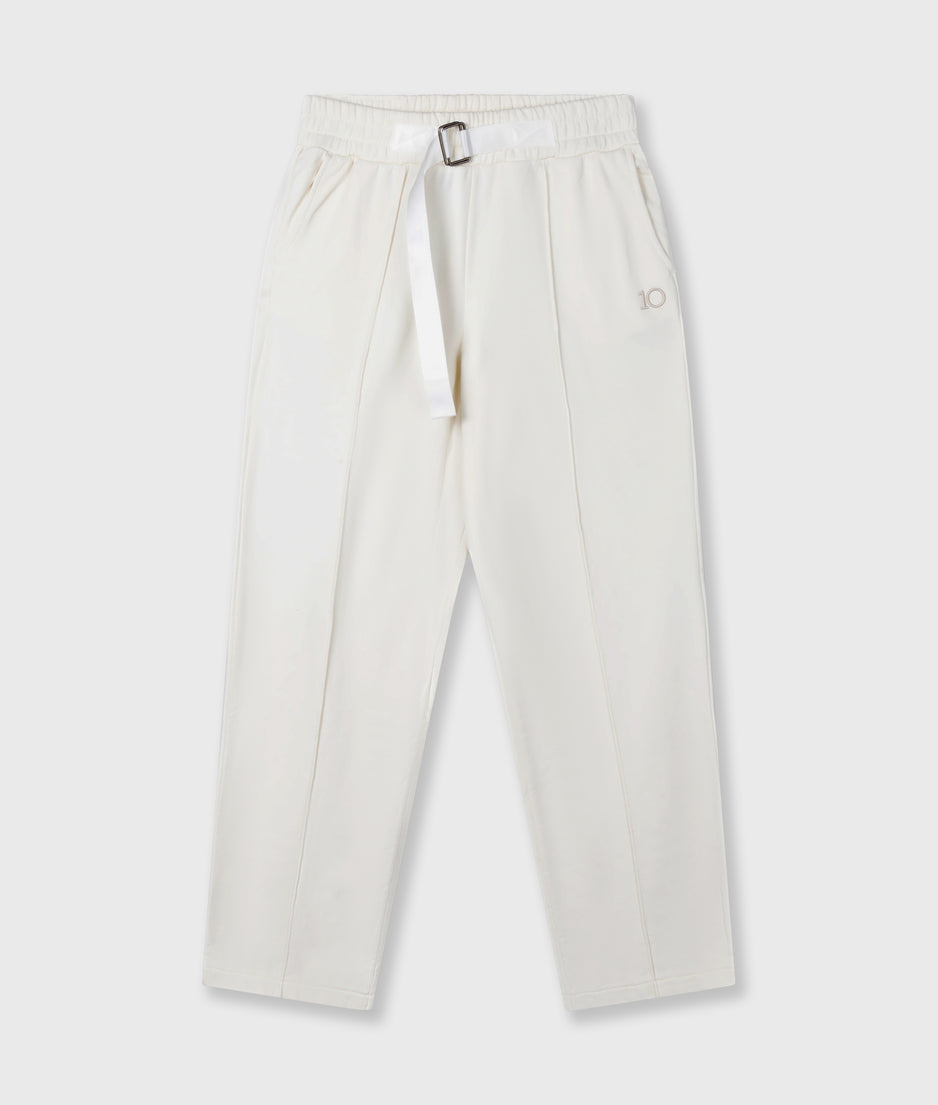 belt jogger | pearl