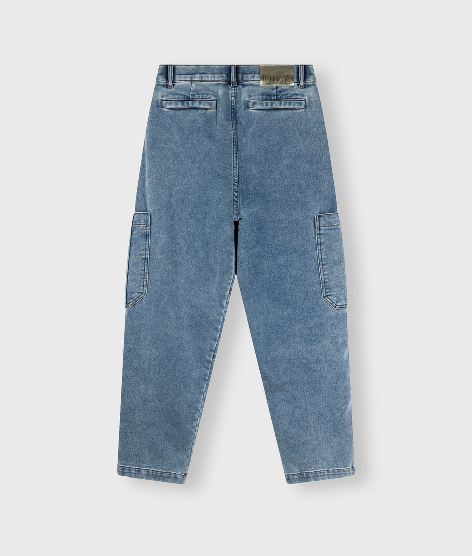 soft denim workwear pants | night sky