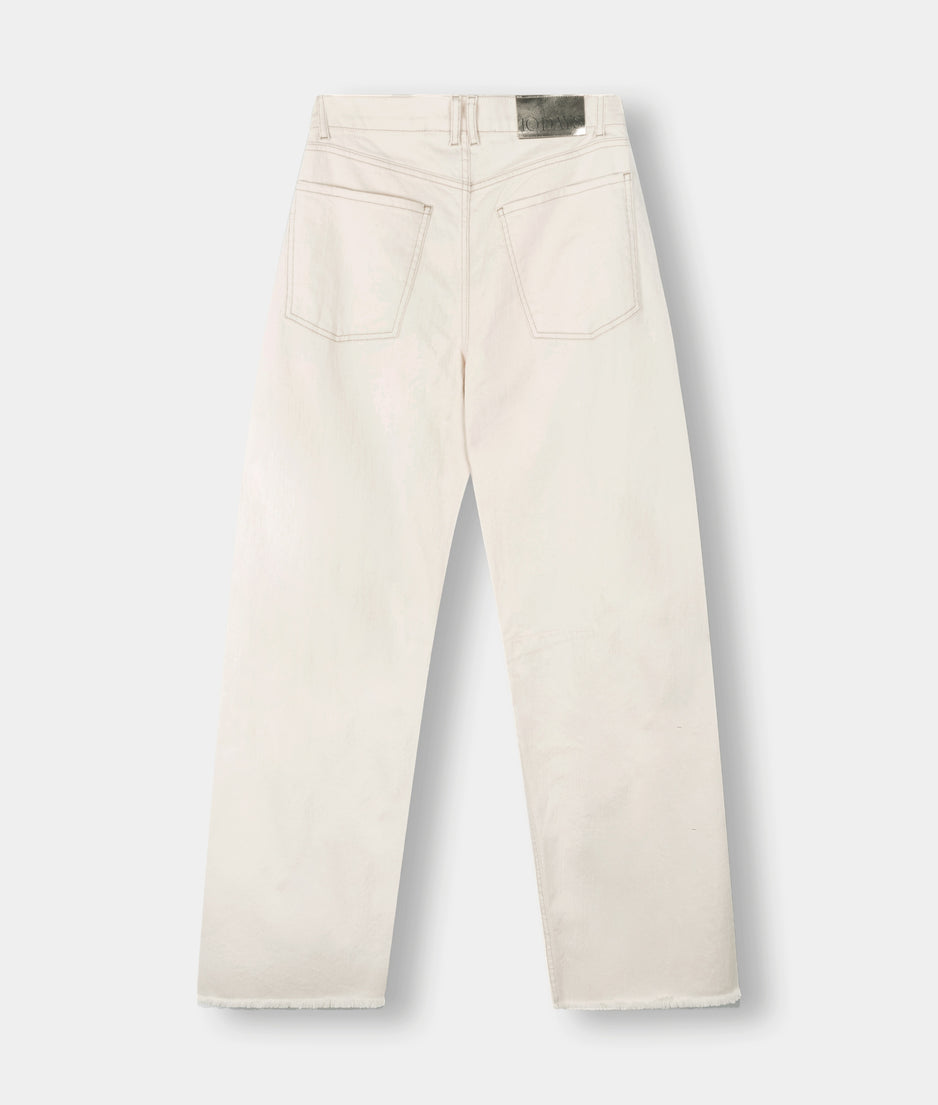 horse riding twill pants | ecru