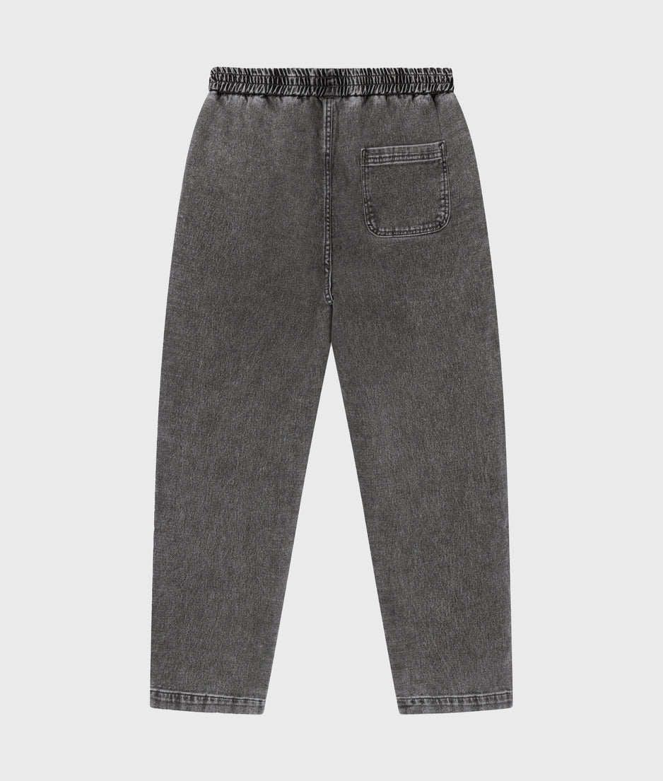 easy broek jog denim | black