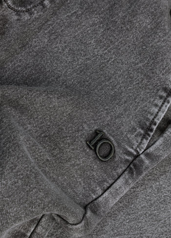 easy broek jog denim | black