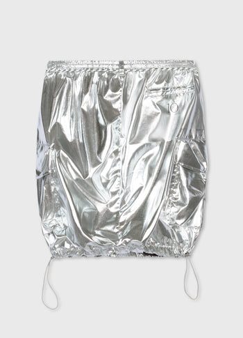 proud skirt foil | silver