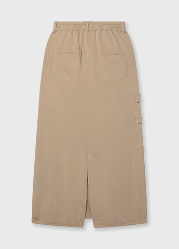straight skirt pockets | earth