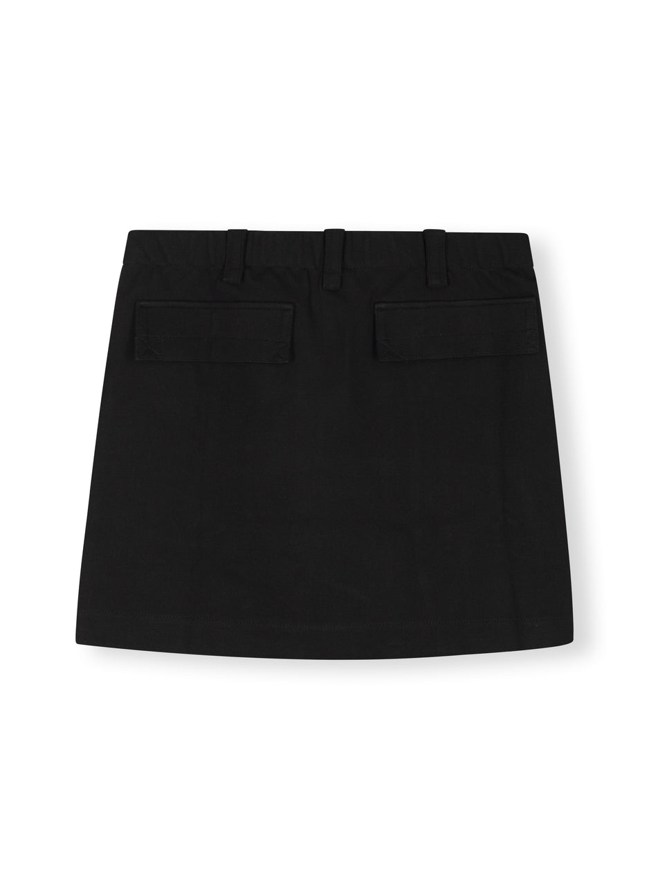 mini skirt punto | black