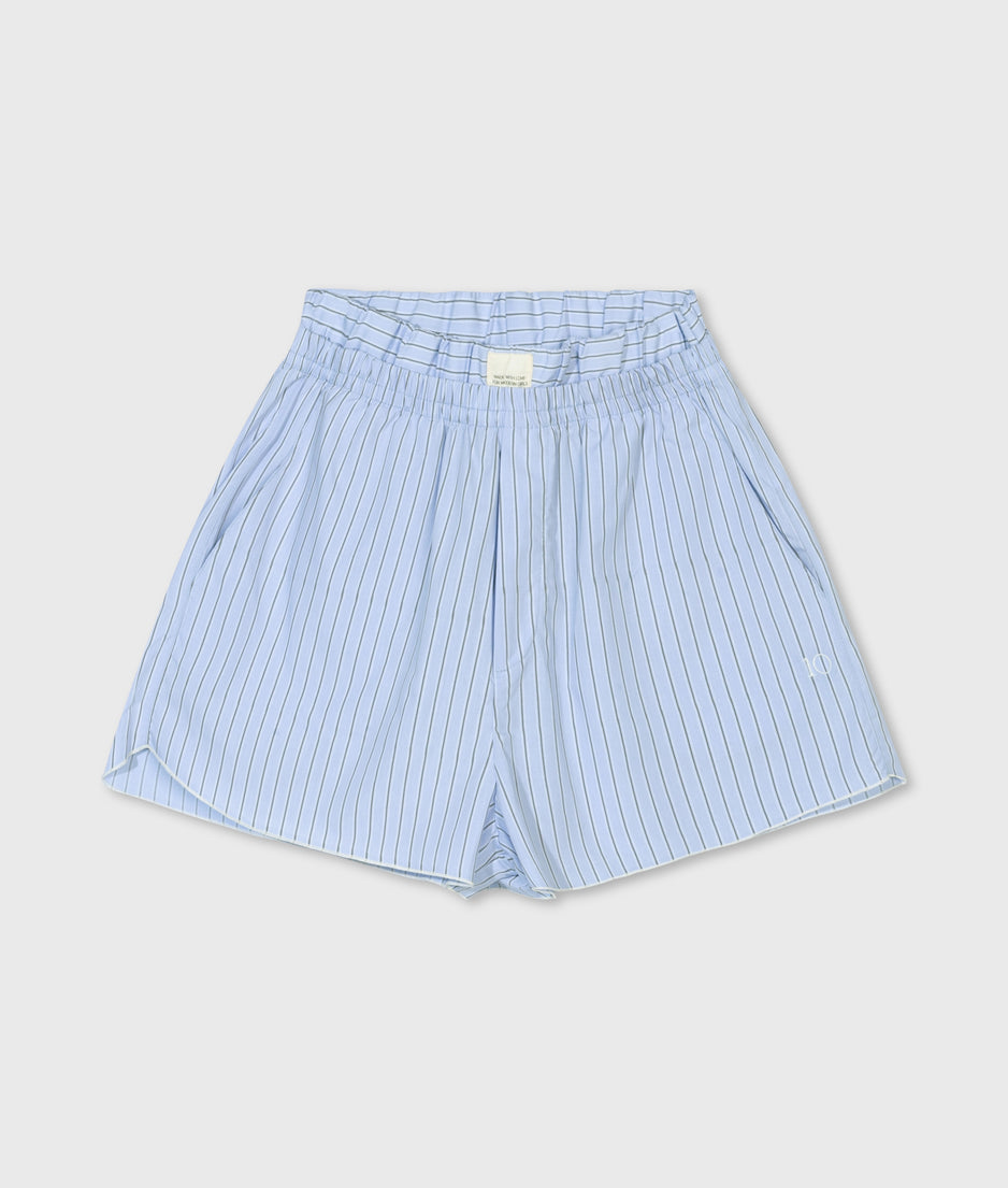 stripe short | classic blue