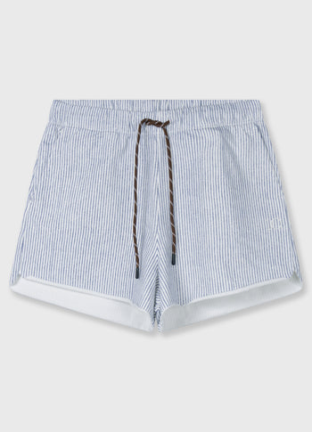easy shorts stripes | white/blue