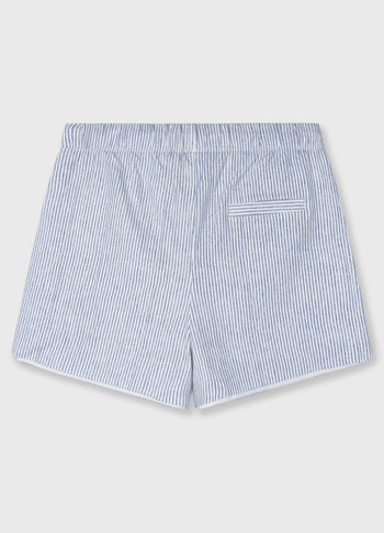 easy shorts stripes | white/blue