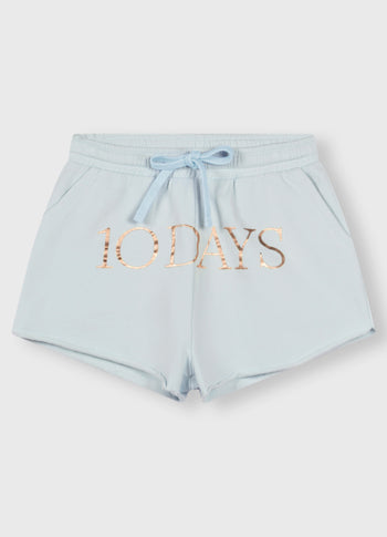 beach shorts logo | sea foam