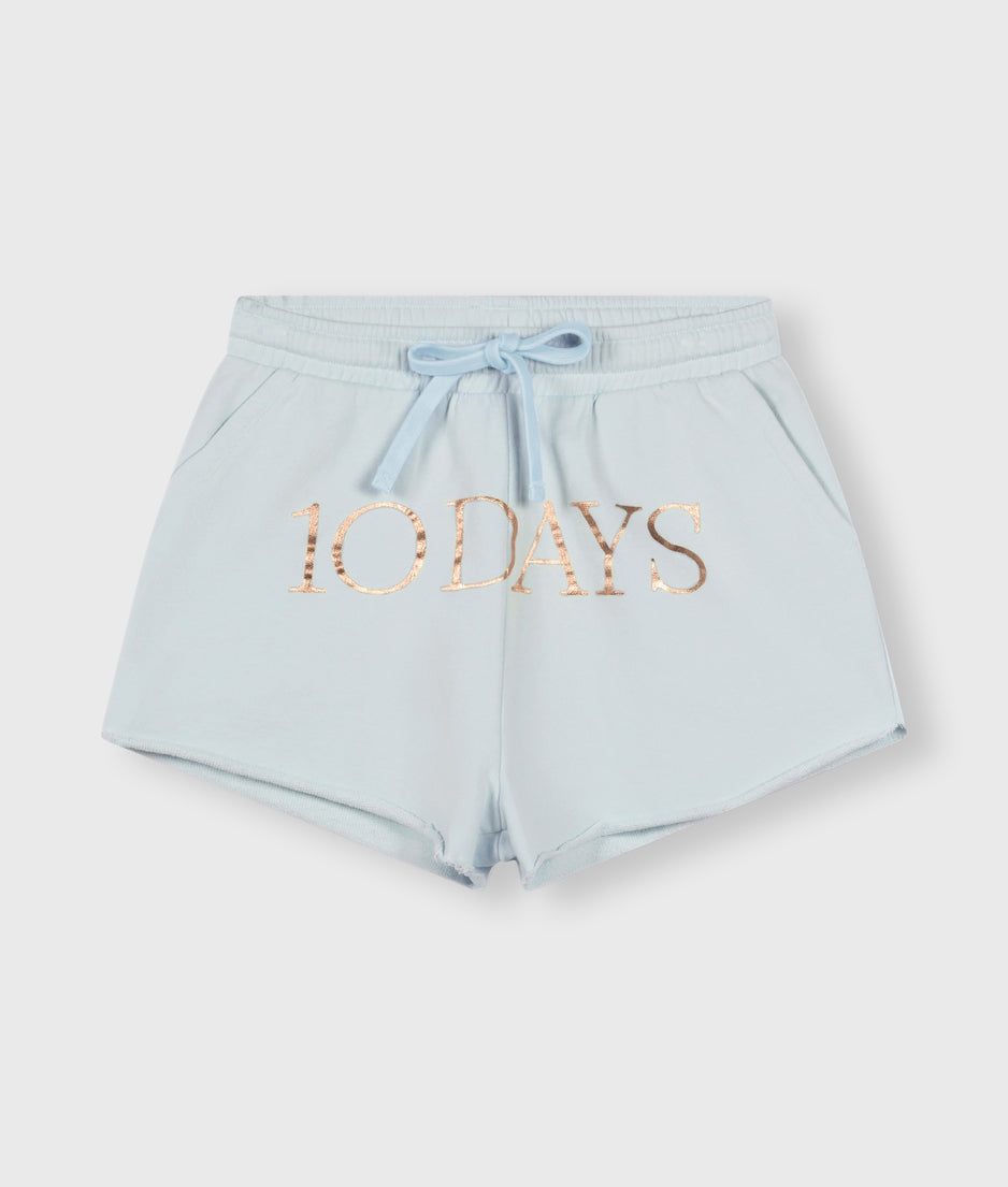 beach shorts logo | sea foam