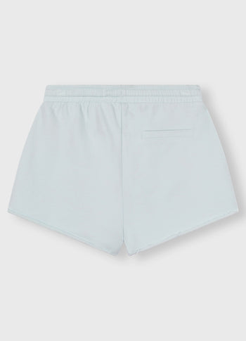 beach shorts logo | sea foam